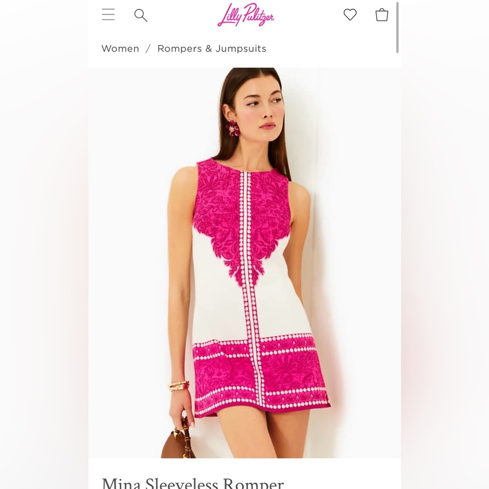 Lily Pulitzer Mina Romper